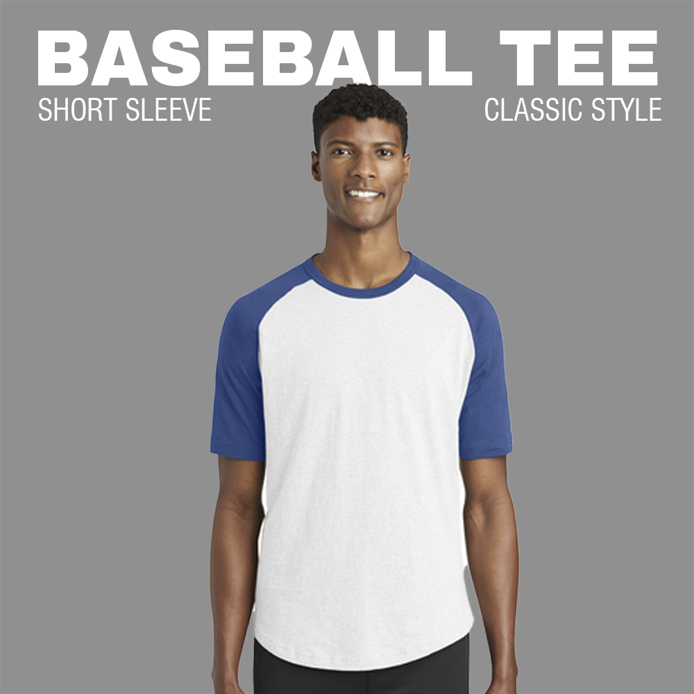 Short Sleeve Baseball Tee : Classic Style ⭐️