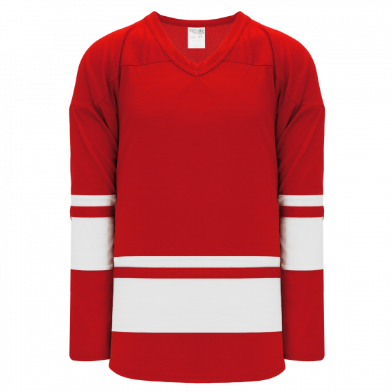 Hockey Jersey : Red/White